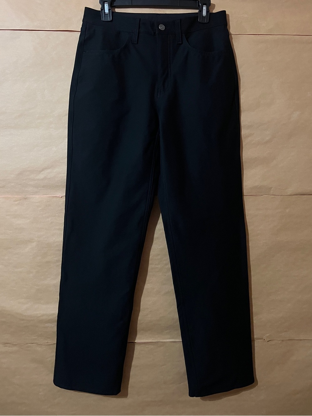Lululemon | EasyFive Mid Rise Relaxed Straight Pants Utilitech Black Size 28